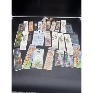 VTG Bookmark Lot-28 Antioch Tag Alongs Hallmark Reflections Tweety Religious GUC